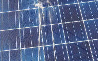 Nettoyage de panneaux solaire à Mirande